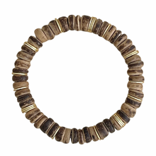 Load image into Gallery viewer, Coconut Shell Bracelet
