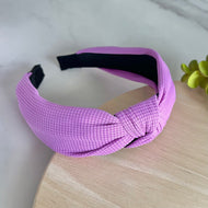 Textured Headband - Purple