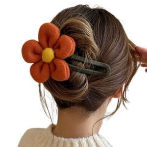 Felt Flower Hair Clip