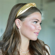 Load image into Gallery viewer, Metallic Gold Headband
