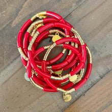 Load image into Gallery viewer, Riviera Bracelet Red
