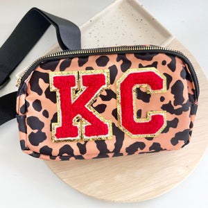 KC Leopard Belt Bag