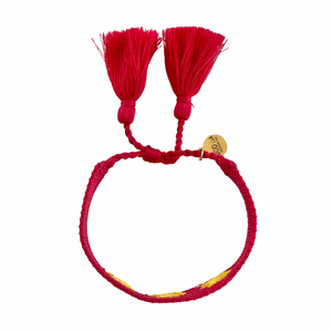Embroidered Arrowhead Bracelet