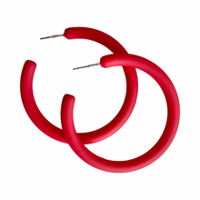 Load image into Gallery viewer, Red Hoops

