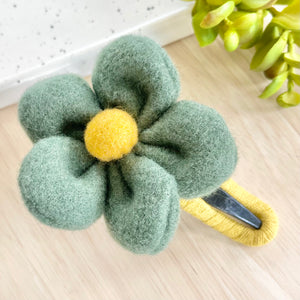 Felt Flower Hair Clip