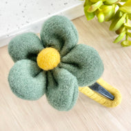 Felt Flower Hair Clip