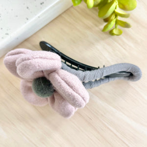 Felt Flower Hair Clip