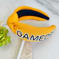 Gameday Headband - Mustard