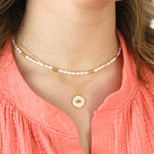Load image into Gallery viewer, Evil Eye White Necklace
