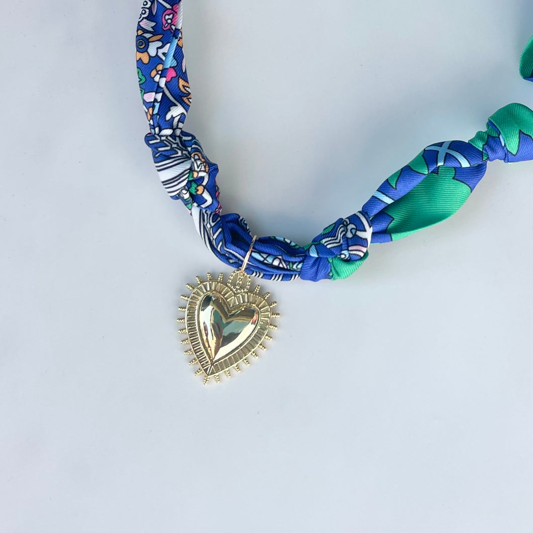 Scarf Necklace - Louise