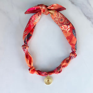Scarf Necklace - Camille