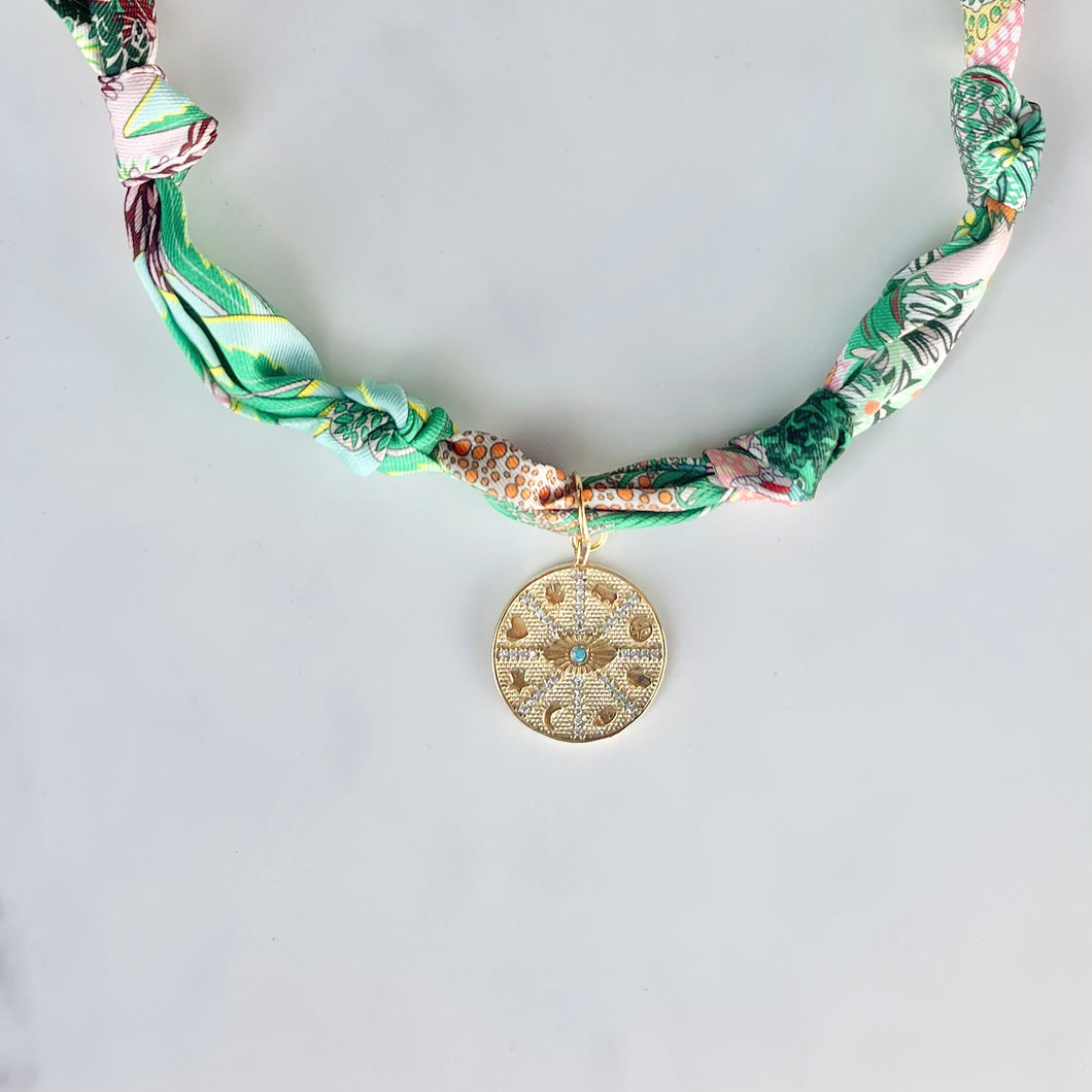 Scarf Necklace - Chloe