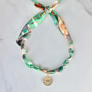 Scarf Necklace - Chloe