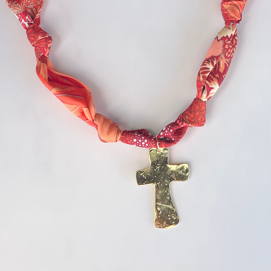 Scarf Necklace - Camille