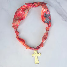 Load image into Gallery viewer, Scarf Necklace - Camille
