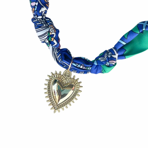 Scarf Necklace - Louise