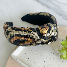 Load image into Gallery viewer, Sequin Leopard Headband
