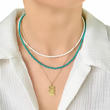 Load image into Gallery viewer, Surf Necklace - Teal
