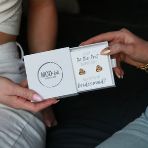 Bridesmaid Earring Gift Box