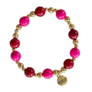 Love beaded stretch bracelet stackable everyday style
