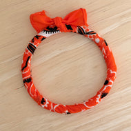 Orange Bandana Bangle
