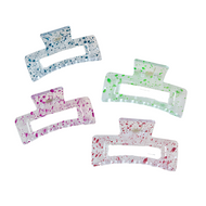 Splatter Paint Claw Clip