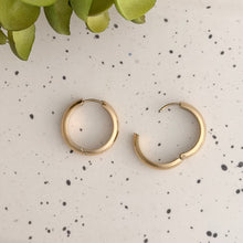 Load image into Gallery viewer, Classic 3/4" Hoop Earrings | Waterproof Stainless Steel PVD
