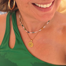 Load image into Gallery viewer, Compass Coin Necklace | Waterproof Stainless Steel PVD
