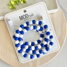 Load image into Gallery viewer, fashion beaded charging cable Royals gift everyday accessory
