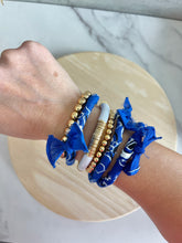 Load image into Gallery viewer, Royal Blue Bandana Bangle
