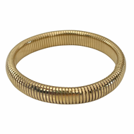 stackable gold bangle bracelet everyday jewelry
