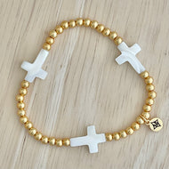 London Cross Bracelet