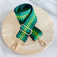 Load image into Gallery viewer, green crossbody strap replacement purse strap women
