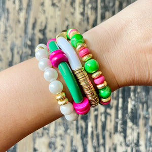 Destin Bracelet in Watermelon Sugar