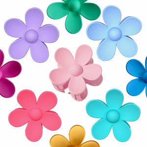 Flower Claw Clips