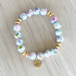 Aspen Bracelet in Confetti Splatter