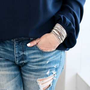 Bella Bracelets in Stainless Steel (set of 50)