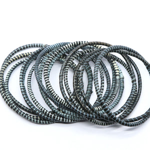 BLACK BEACH BANGLES