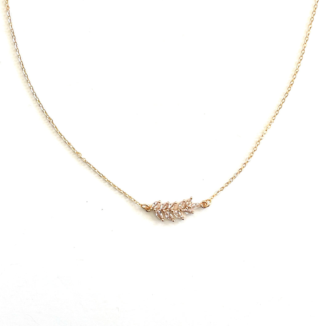 CZ Ivy Necklace