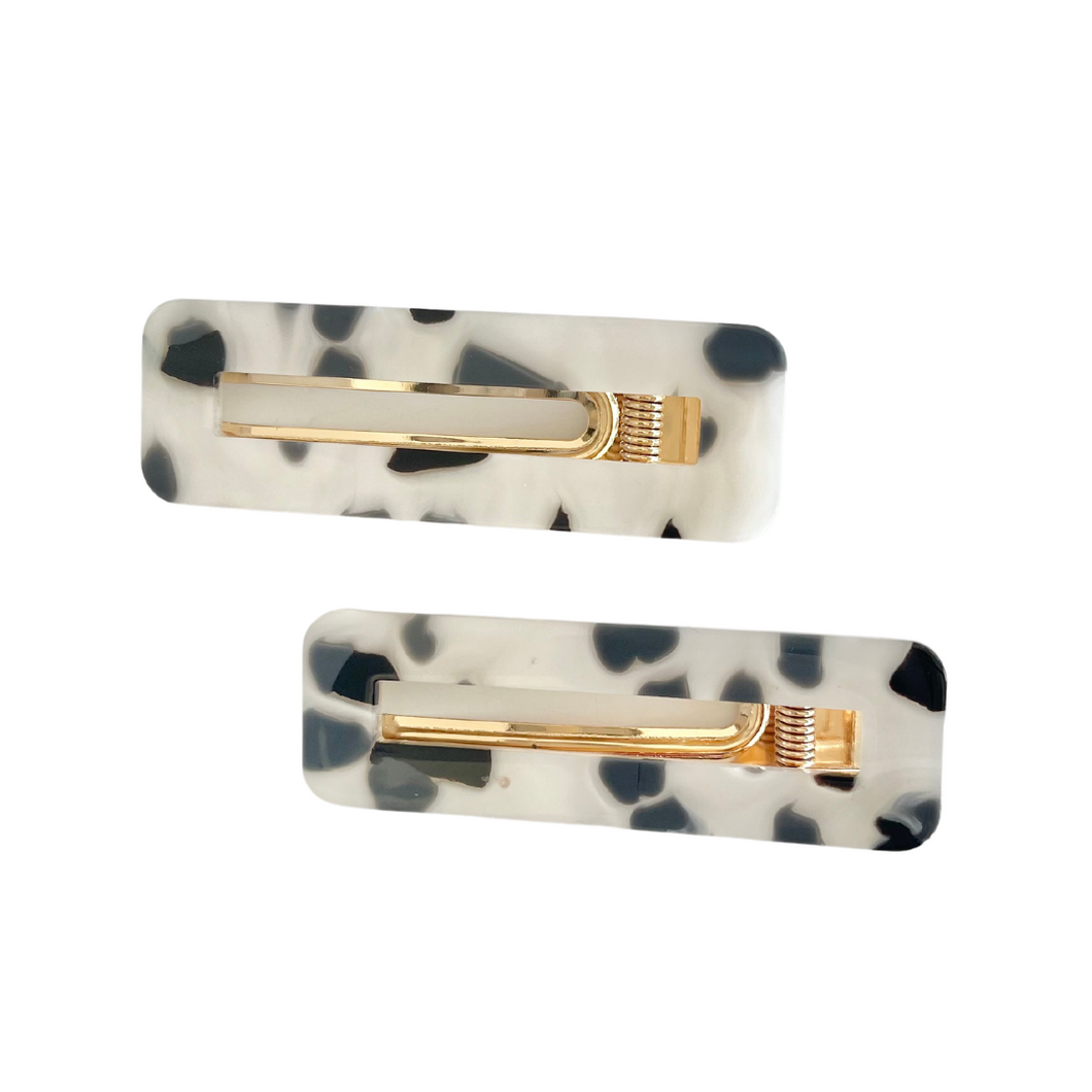 Dalmatian Crocodile Clip Set