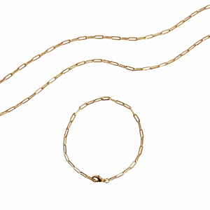 Paperclip Chain Bracelet