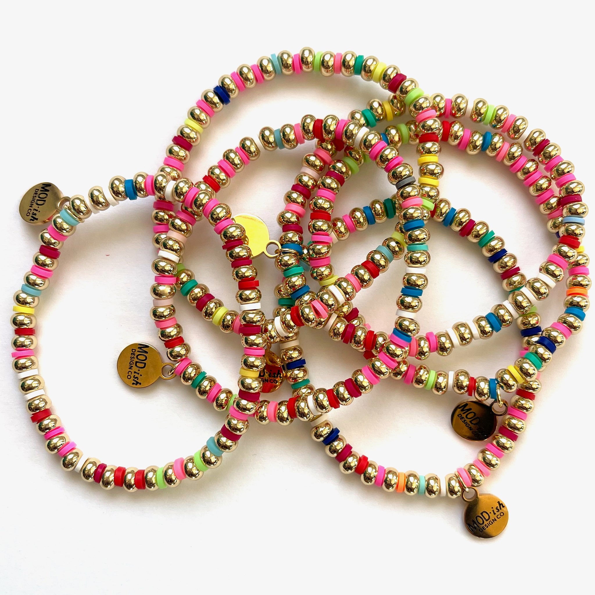 Tropical Kaleidoscope Brown Bracelet - Jewelry by Bretta