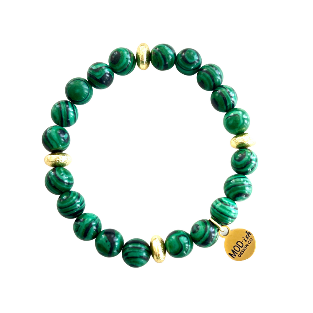Kent Bracelet in Malachite