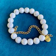 Kingsley White Howlite