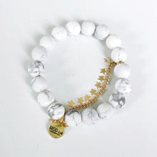 Load image into Gallery viewer, Kingsley White Howlite Star
