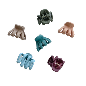 Mini Claw Clips - Set of 6