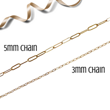 Load image into Gallery viewer, Paperclip Chain Necklace - 5mm
