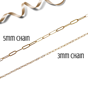Paperclip Chain Necklace - 5mm