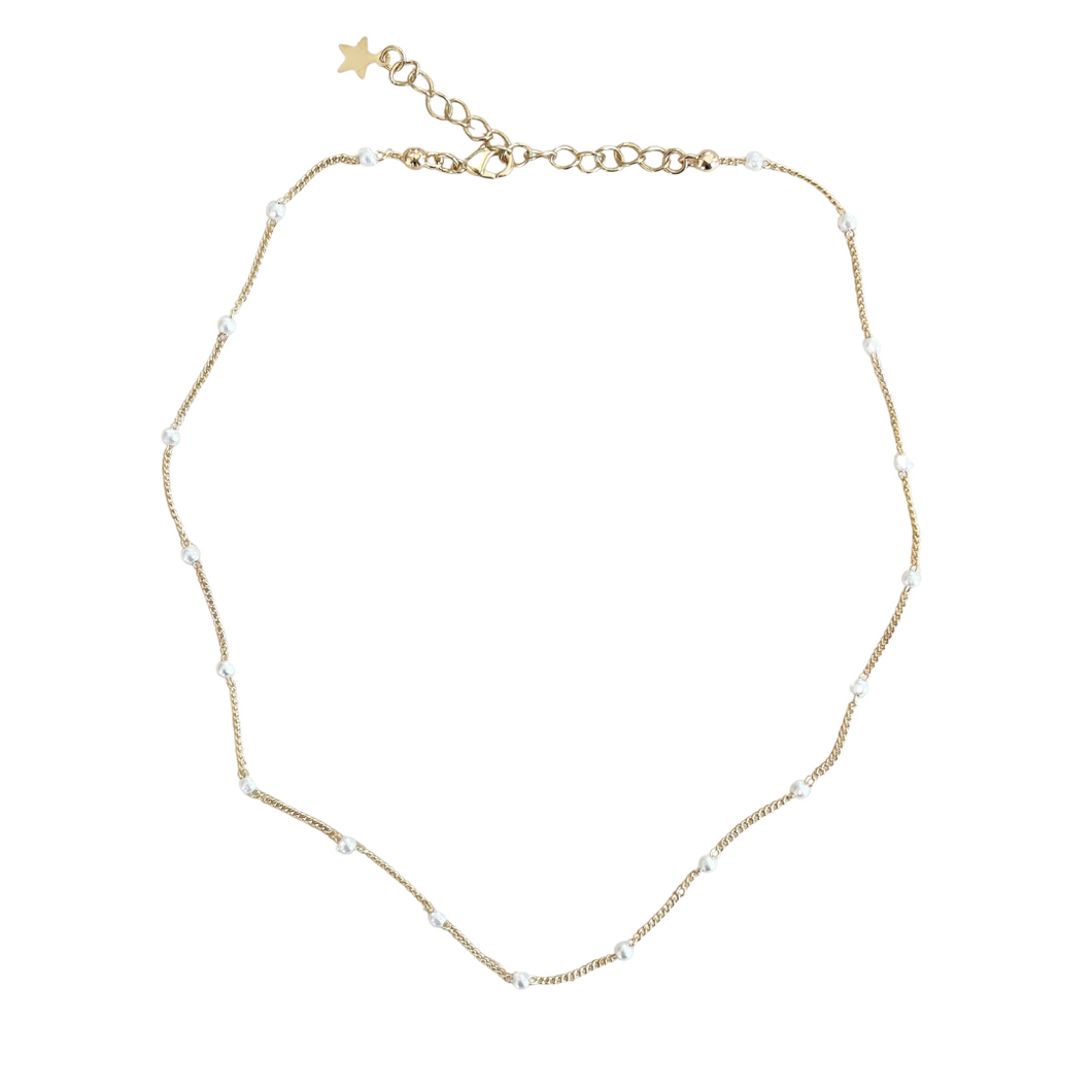 Pearl Satellite Necklace