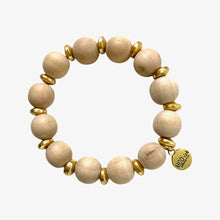 Load image into Gallery viewer, Sahara Wooden Bracelet
